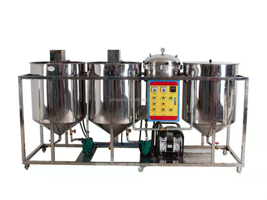 Machine d'extraction d'huile d'embryon de soja produit chaud au Gabon