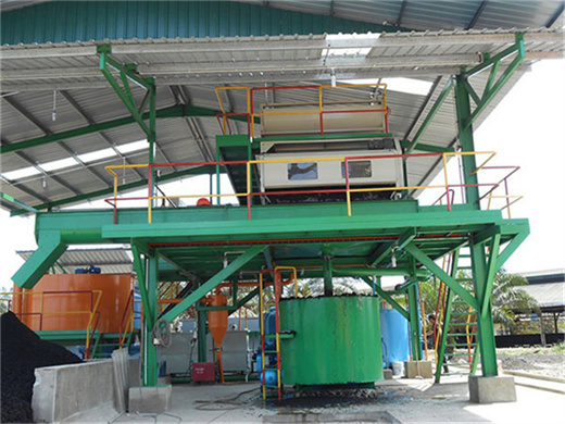 machines de traitement d'huile de palmiste fabriquées en usine au gabon